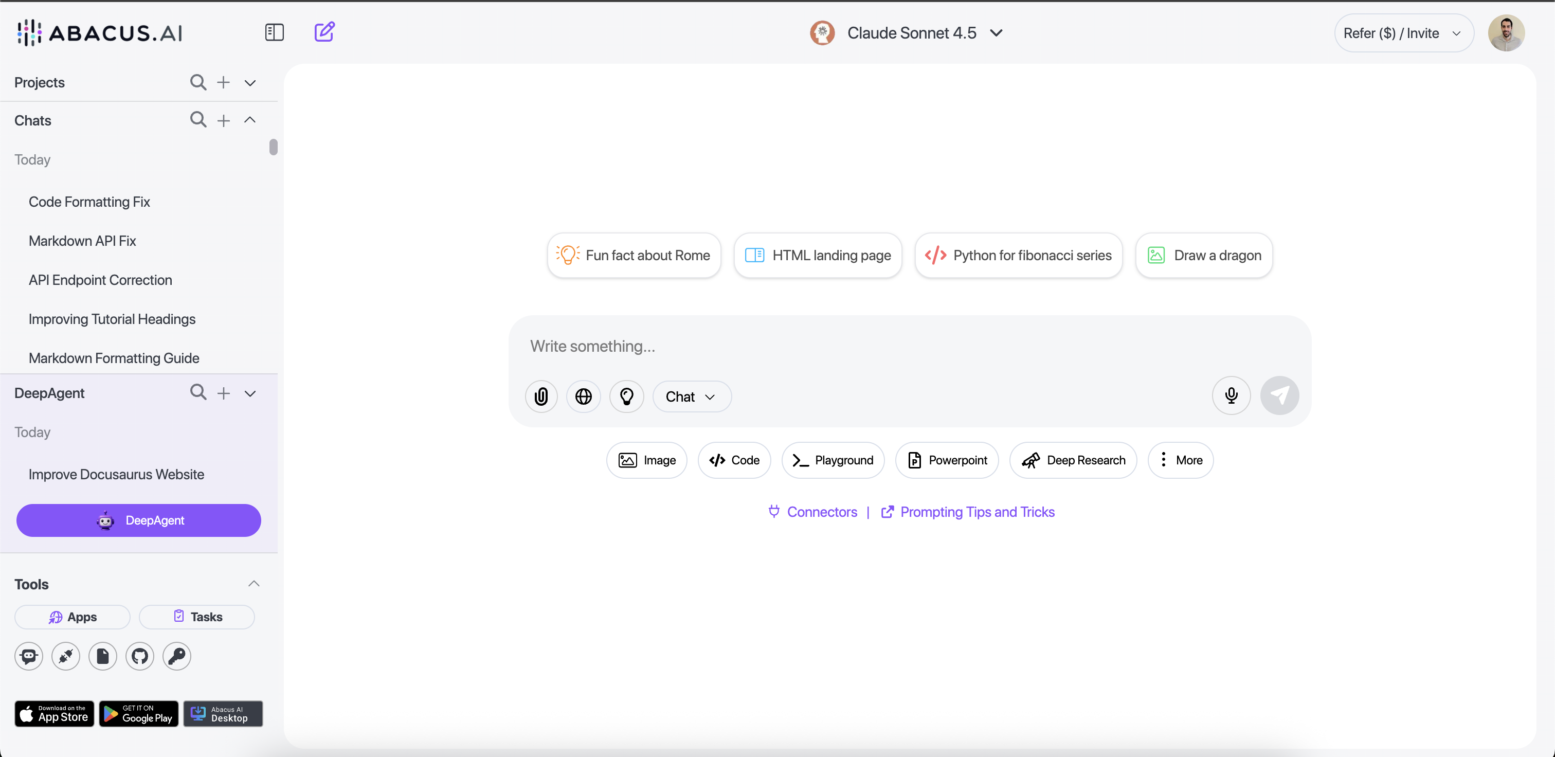 Super Assistant Main Page