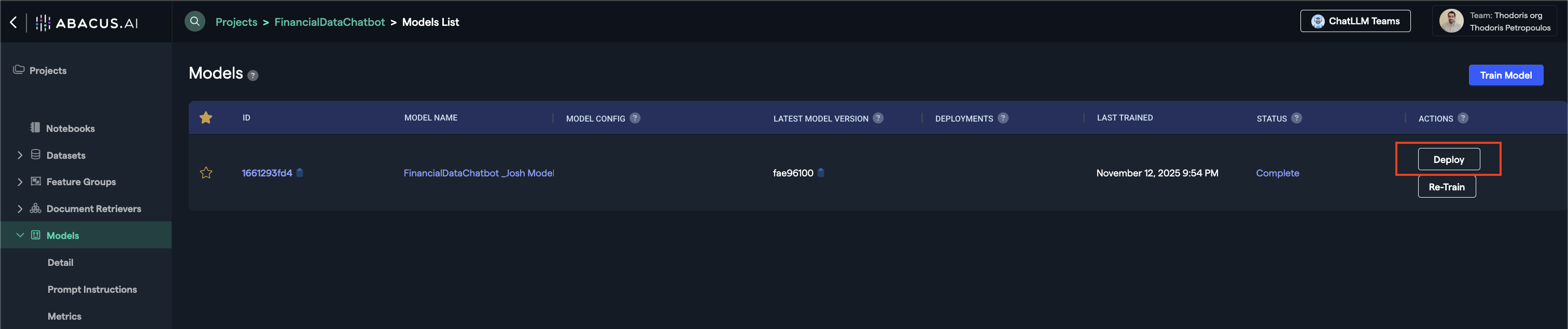 Model Deploy Generic