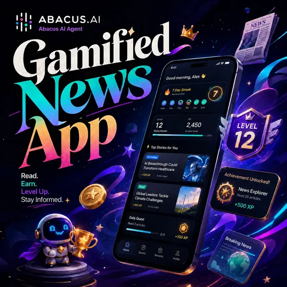 Gamified News App