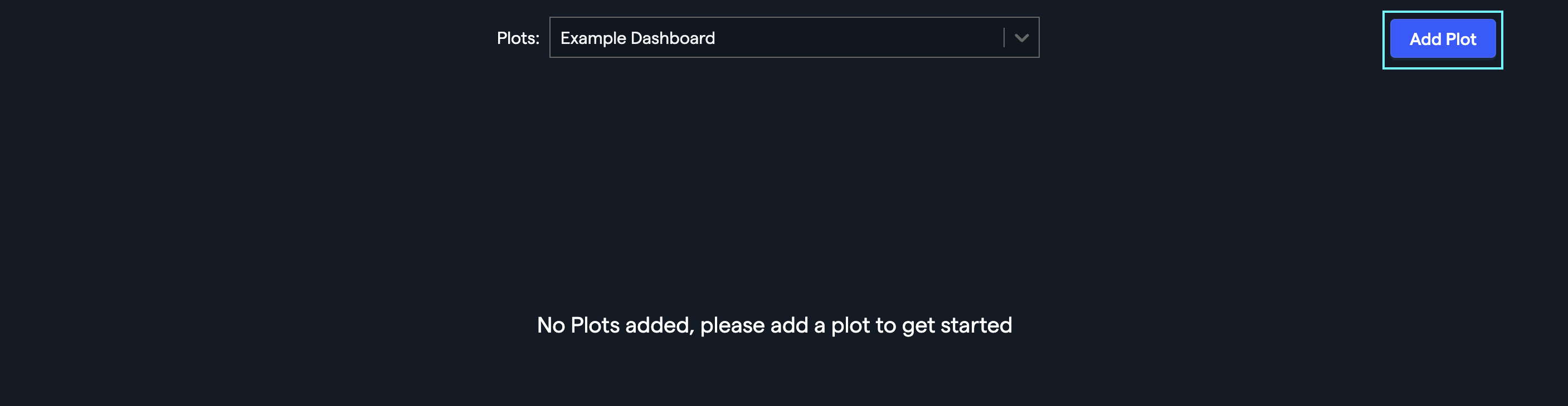 Add Plot Button