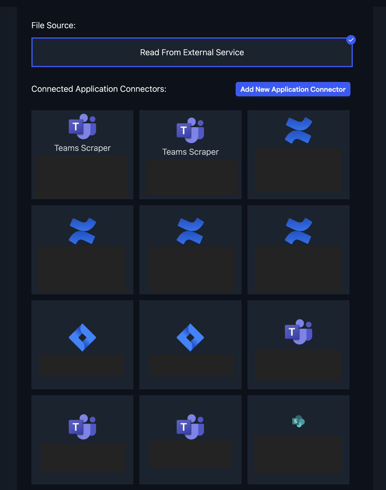 Realtime Synced Dataset Selection