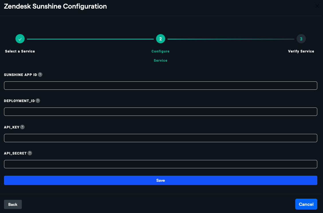 connector setup